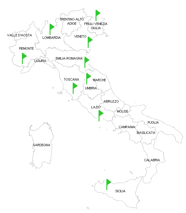 CARRA mappa impianti fitodepurazione